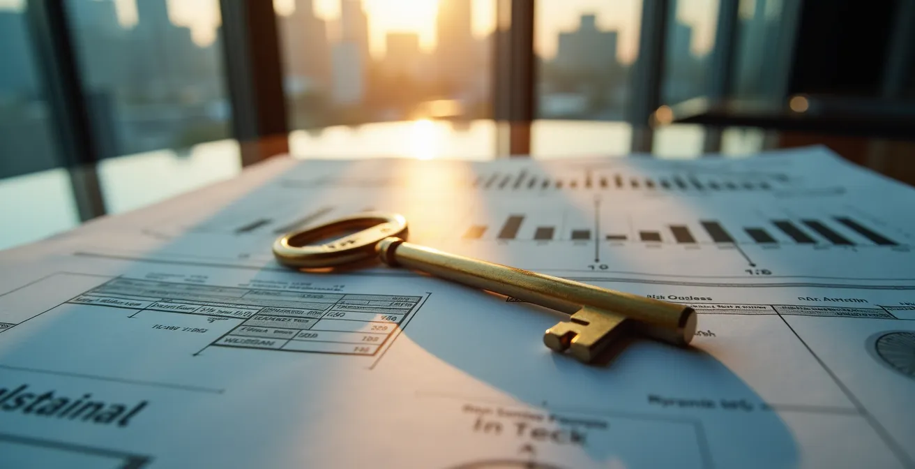 Visual representation of anchor tenant's impact on commercial building value