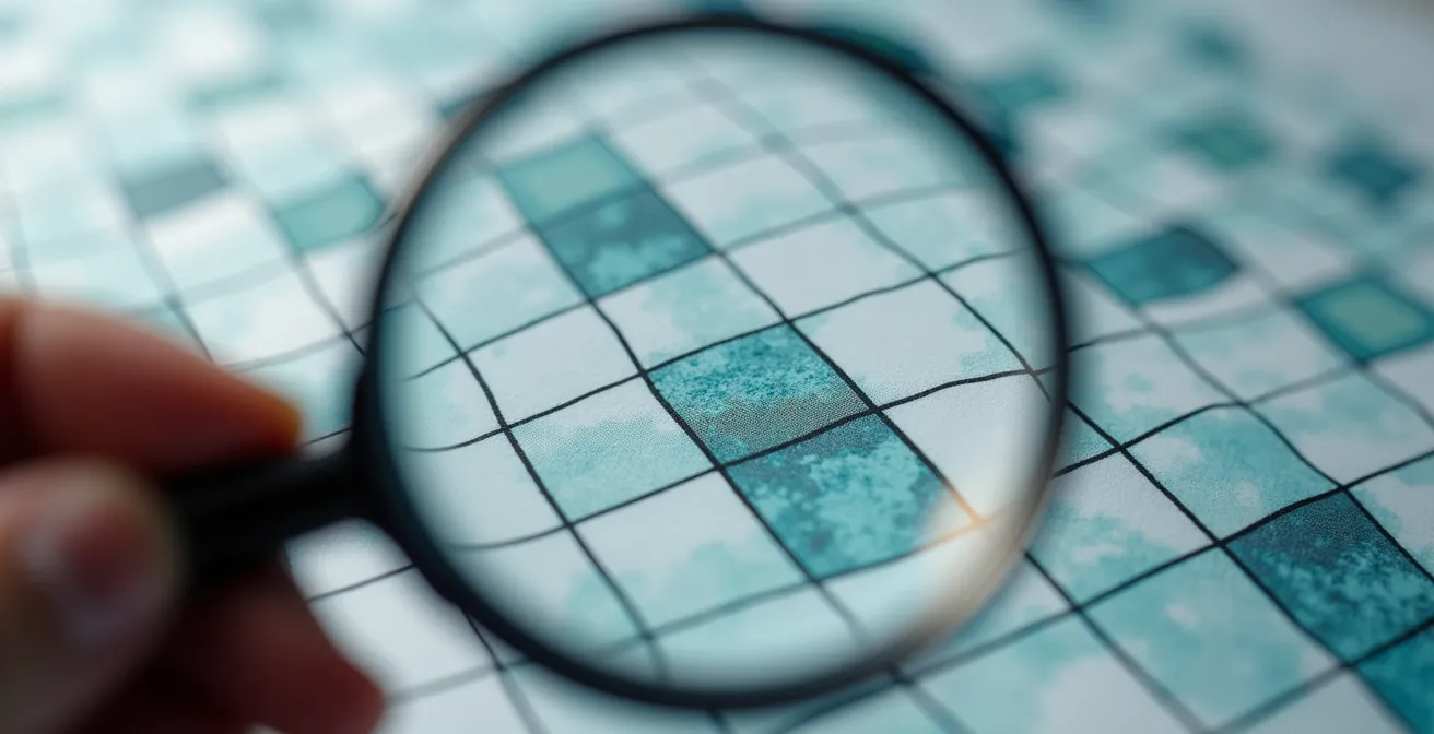 Real estate professional analyzing vacancy data and market reports